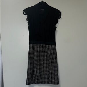 Banana Republic Black Midi Dress